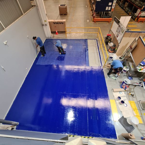 Pintura Piso Volvo Renca 2